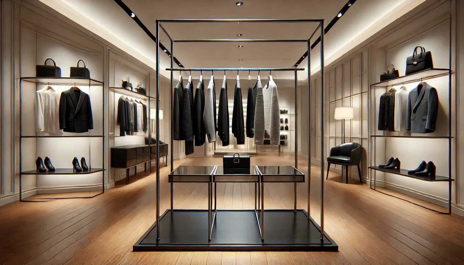 高級ブティックや衣料品店向けハンガーラックデザインの最新トレンド
