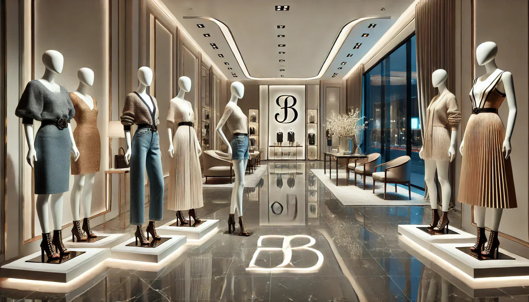 ブティックや衣料品店におけるマネキンの重要性と必要性