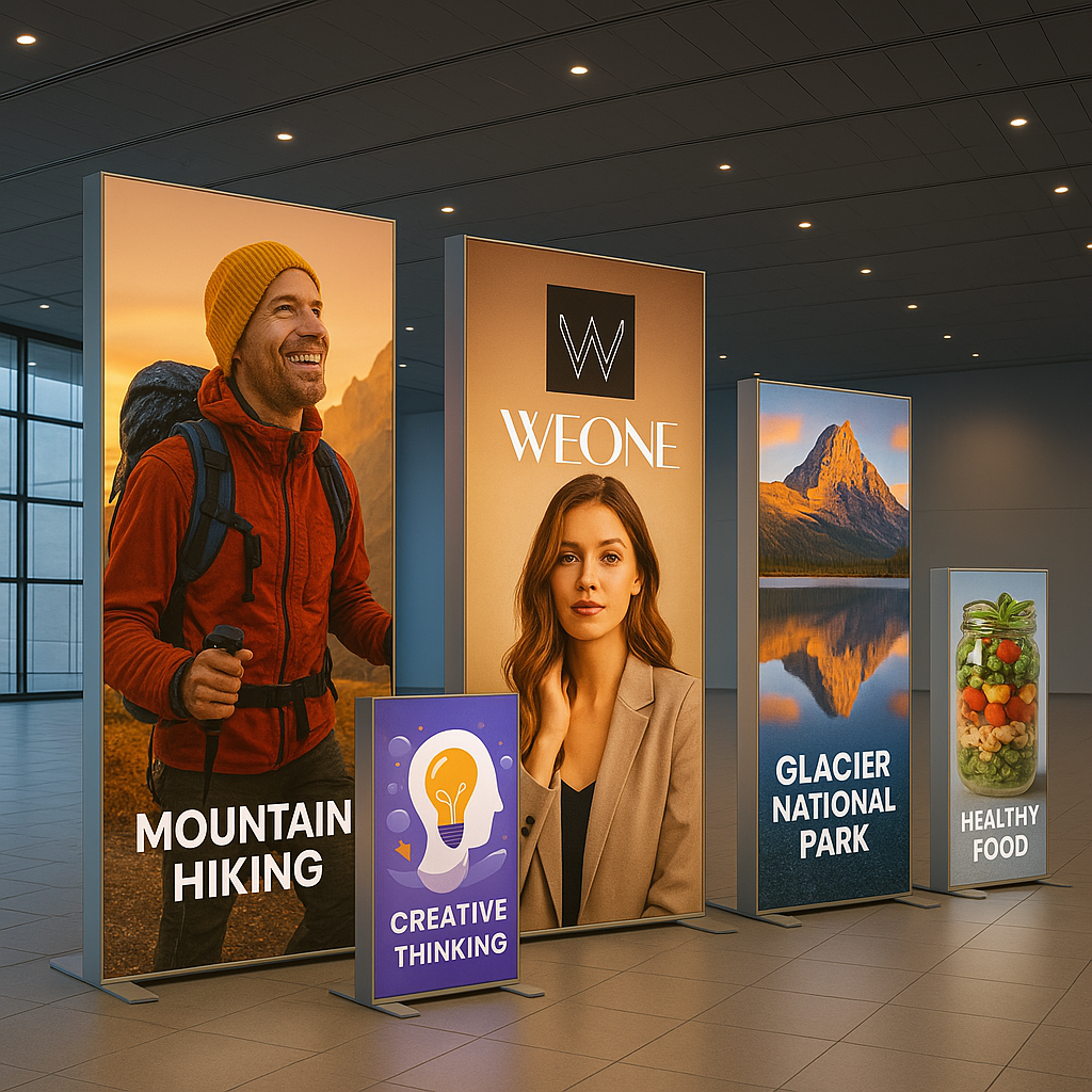 Light Box | Internally illuminated back panel ideal for