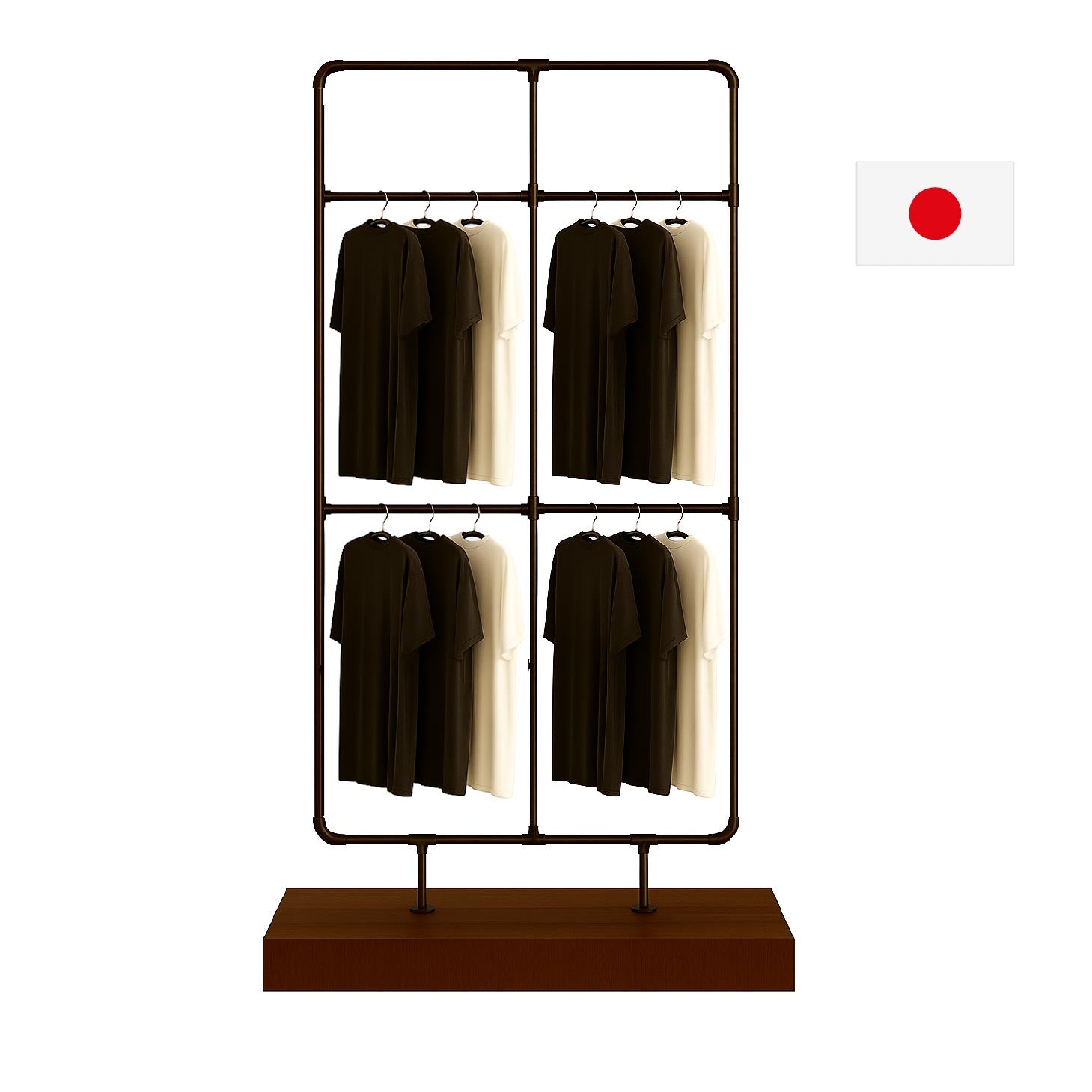 モダンブティック用ディスプレイラック 121