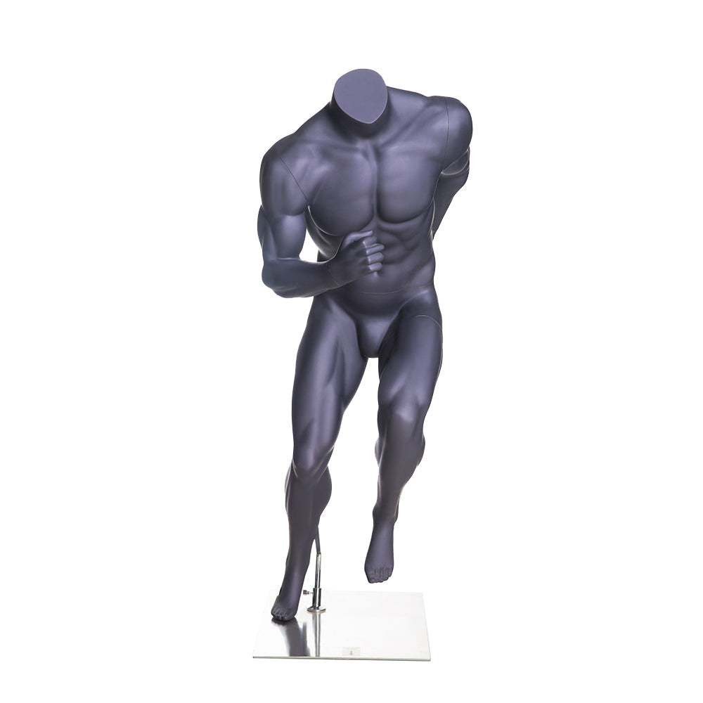 スポーツマネキン メンズ 24156|ランニングポーズ・筋肉表現モデル