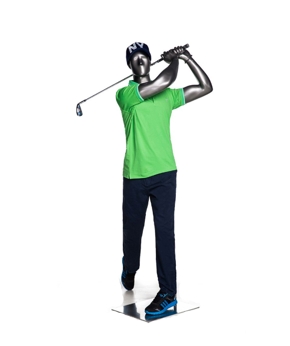 ゴルフマネキン フォロースルーポーズ 高身長モデル24169