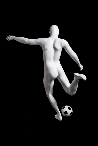 サッカーマネキン シュートポーズ 24185