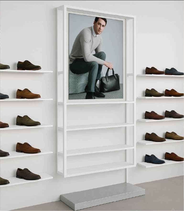 Wall Display Rack 203