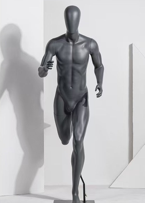 ダイナミックなポーズの全身マネキン | 陸上競技&フィットネス向け