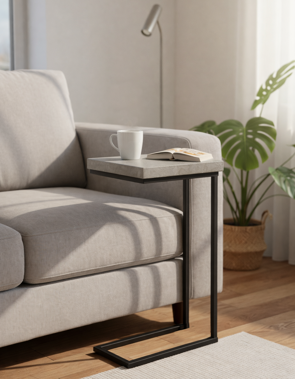 Concrete side table 2723