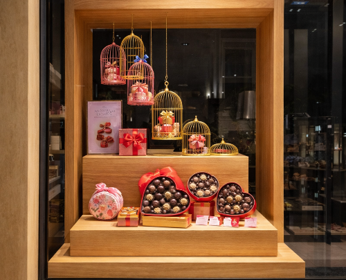 ウッドディスプレイボックス 2734