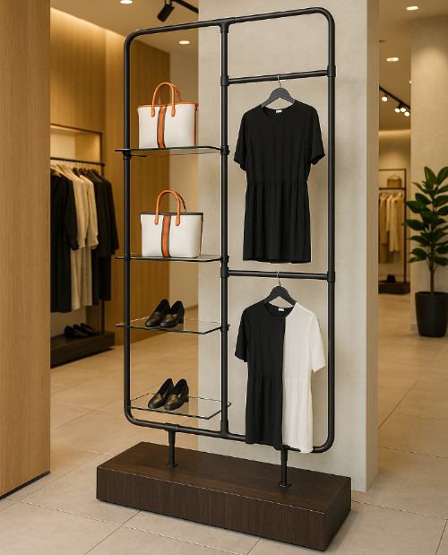 モダンブティック用ディスプレイラック 119