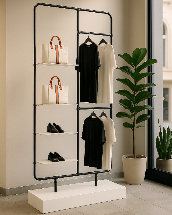 モダンブティック用ディスプレイラック 119