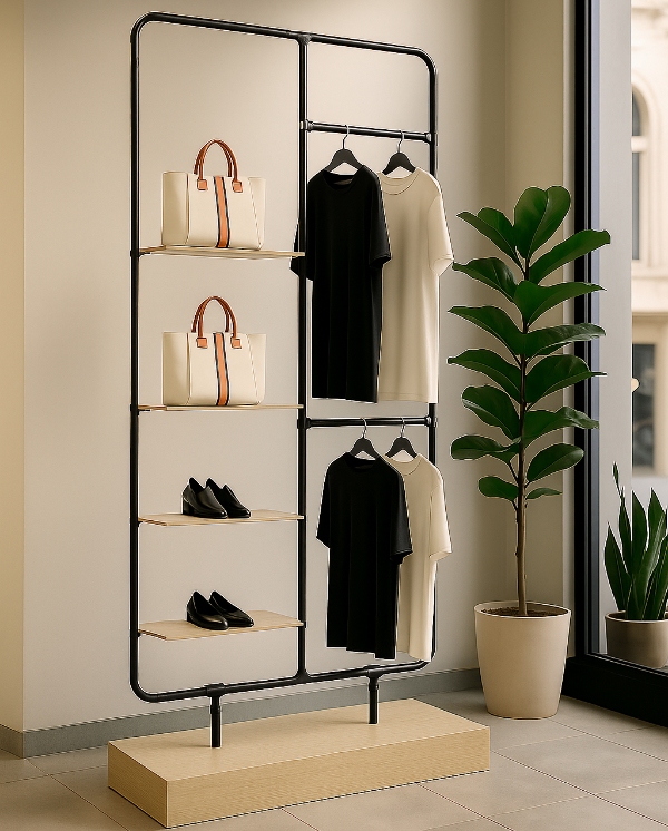 モダンブティック用ディスプレイラック 119