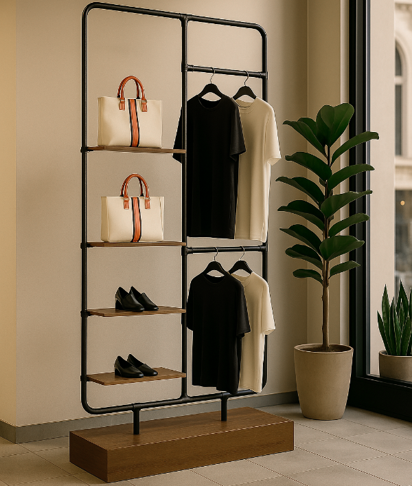 モダンブティック用ディスプレイラック 119