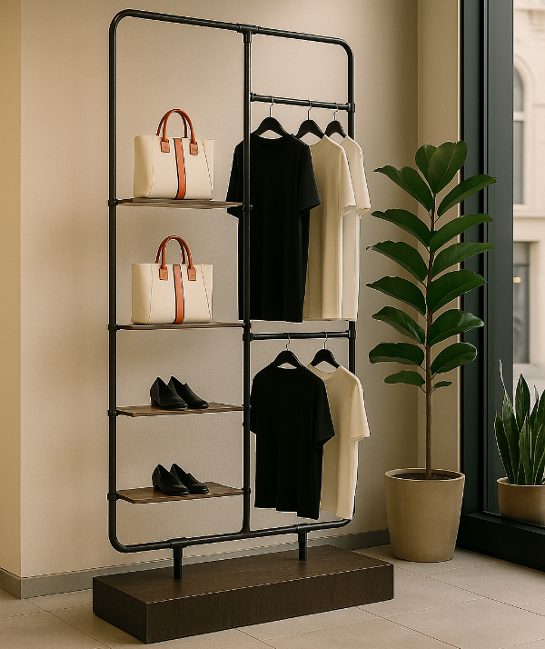 モダンブティック用ディスプレイラック 119