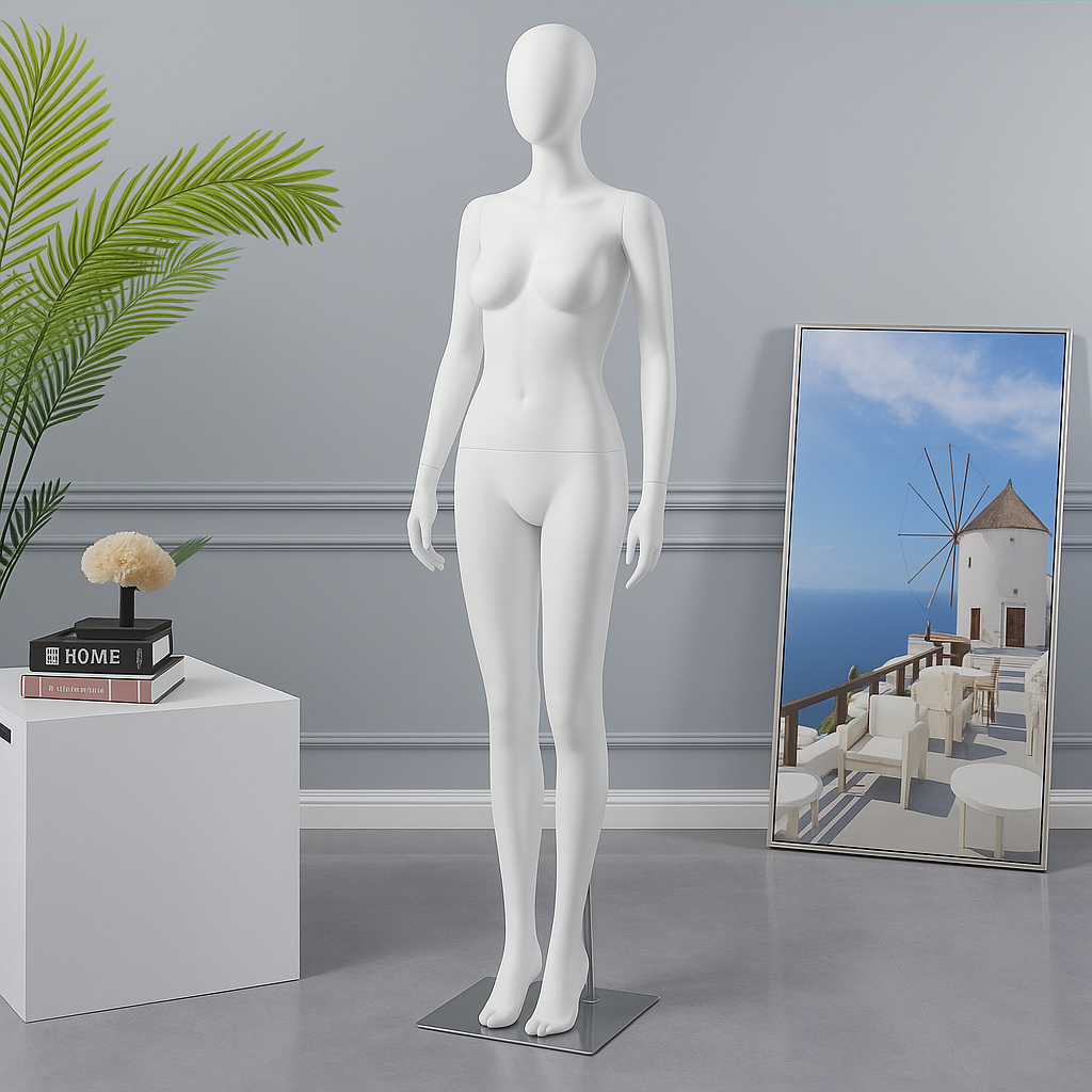 白色女性マネキン 24145