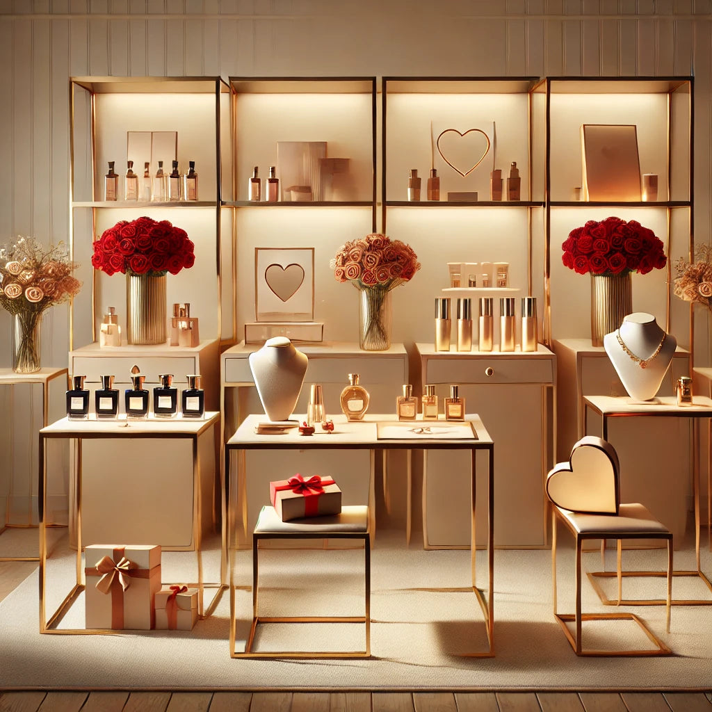 Apparel store display table 108