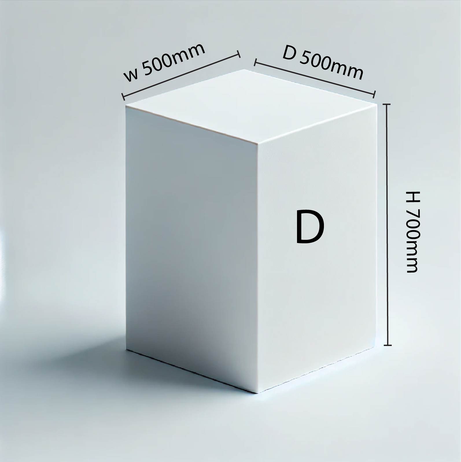 ミニマルデザインのバッグ | シューズ用展示台