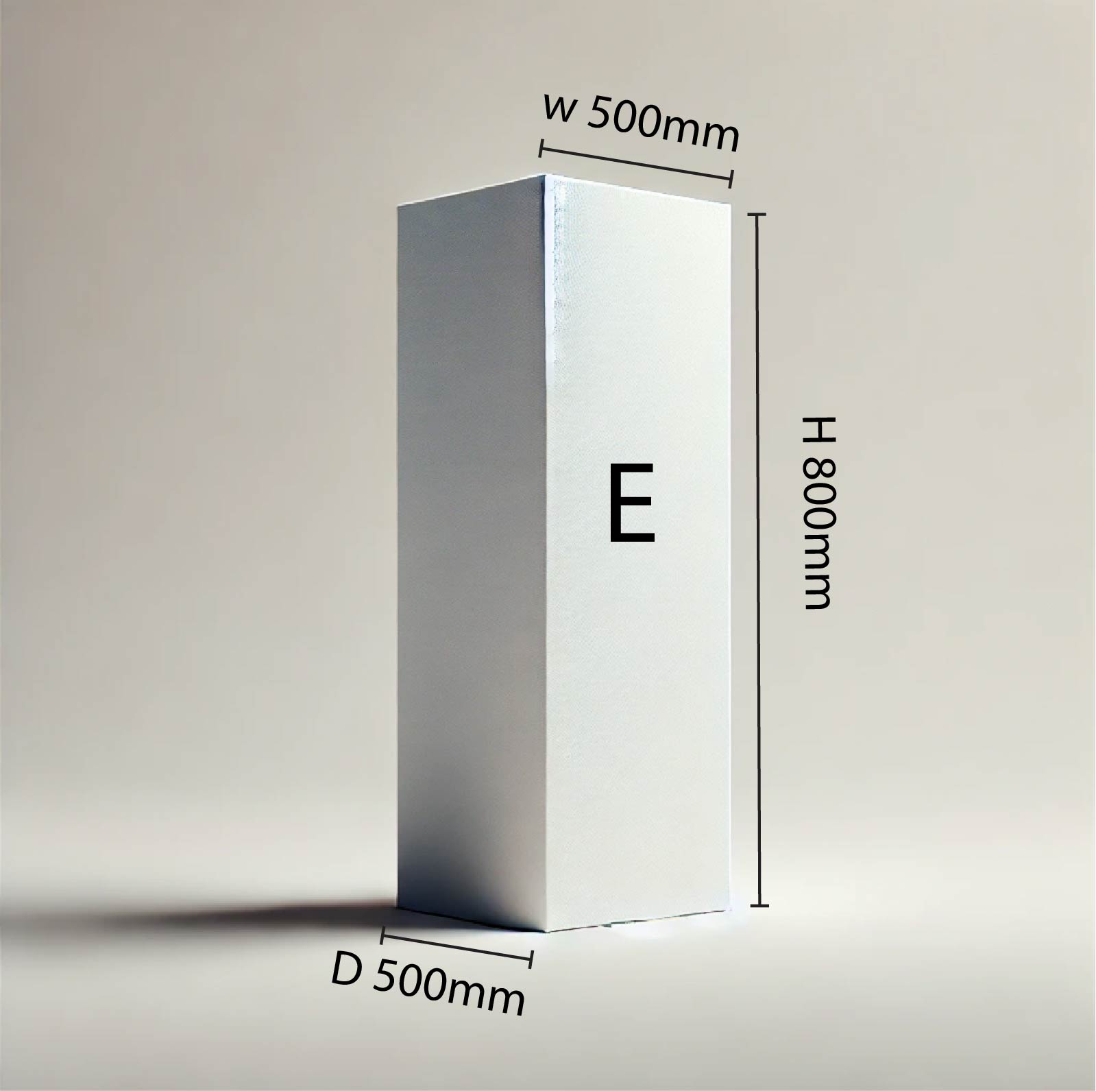 ミニマルデザインのバッグ | シューズ用展示台