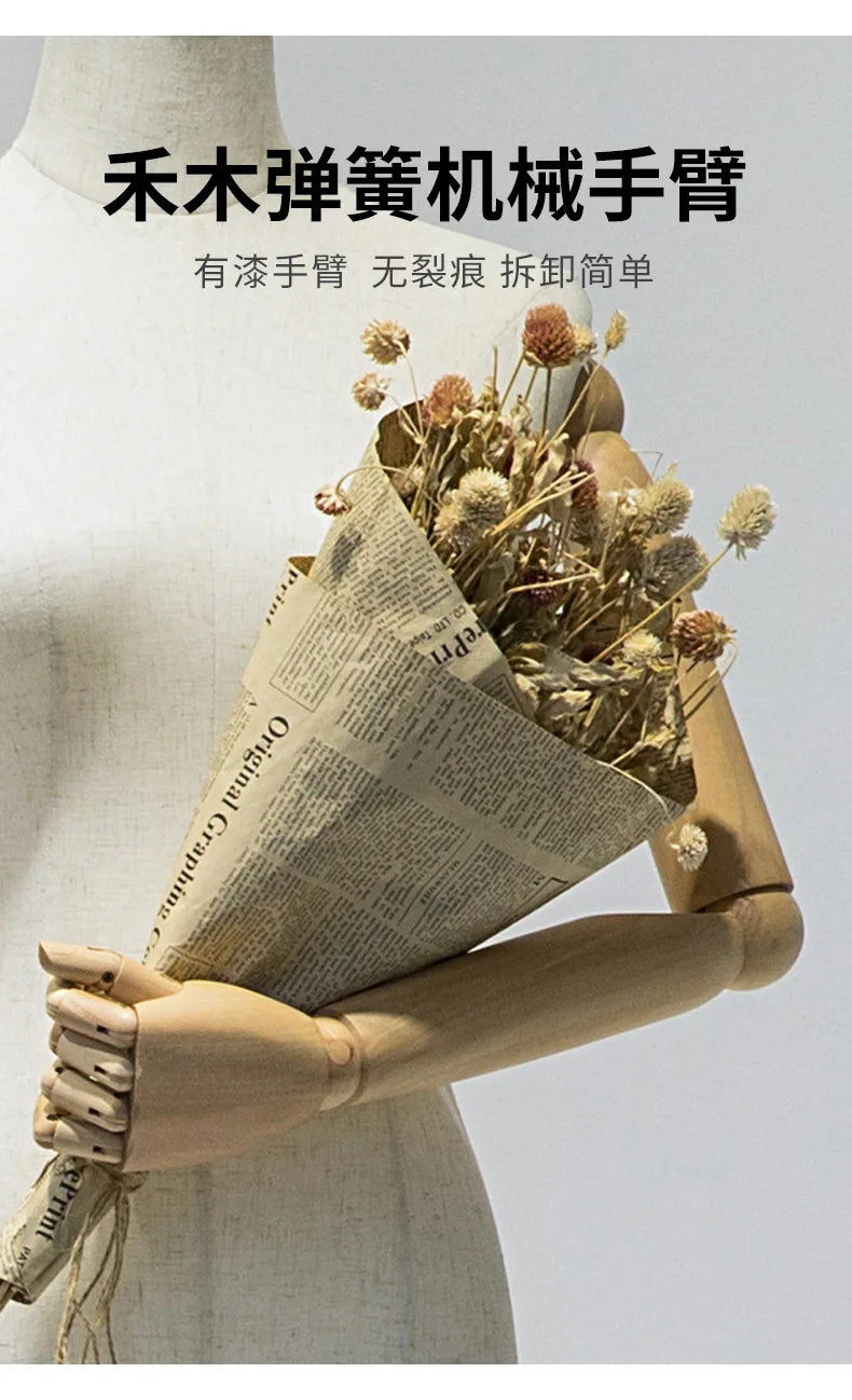 Fabric cover mannequin 24106