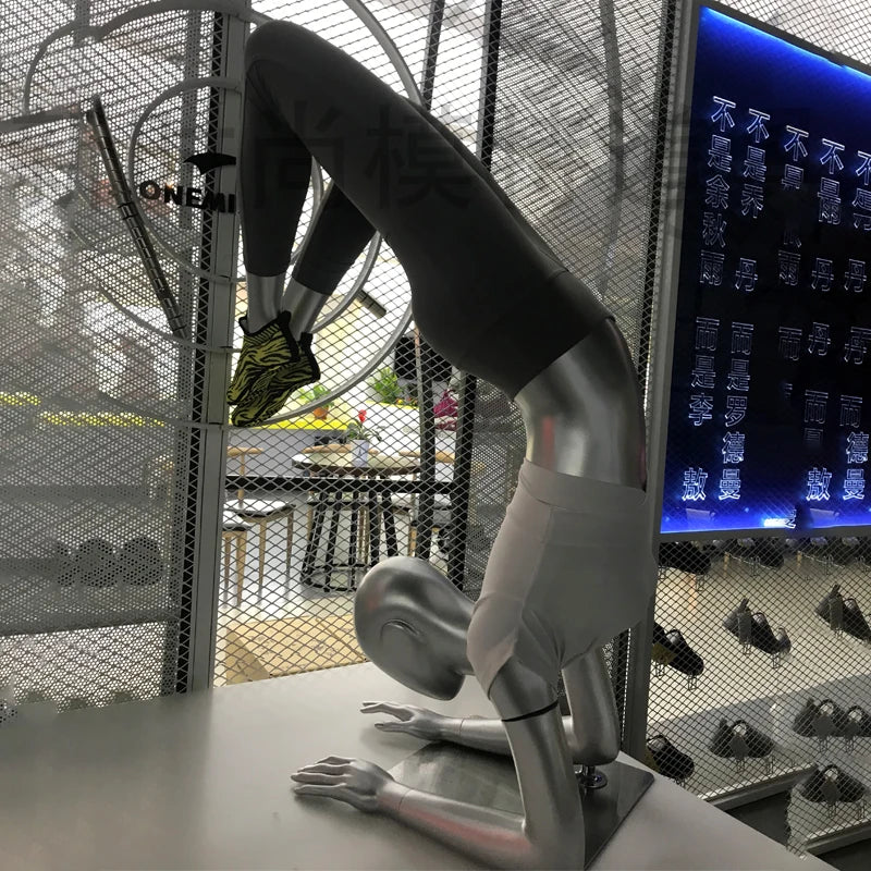 全身女性用ヨガポーズマネキン 24159