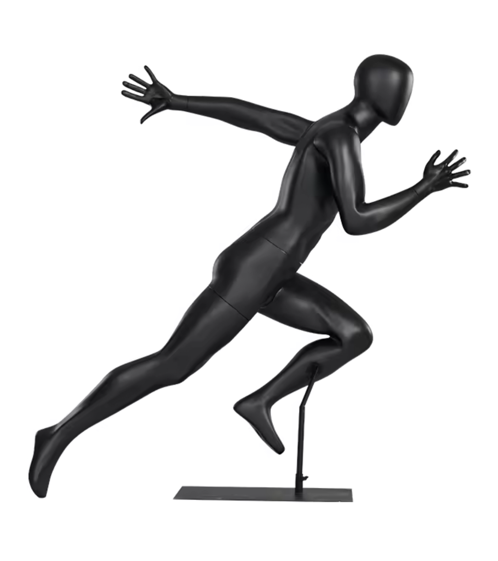 高品質ランニングポーズマネキン | 軽量&耐久性デザイン