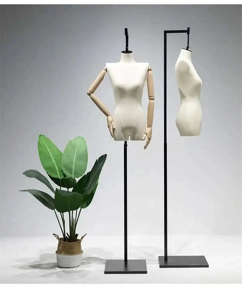 Female half torso mannequin 24151