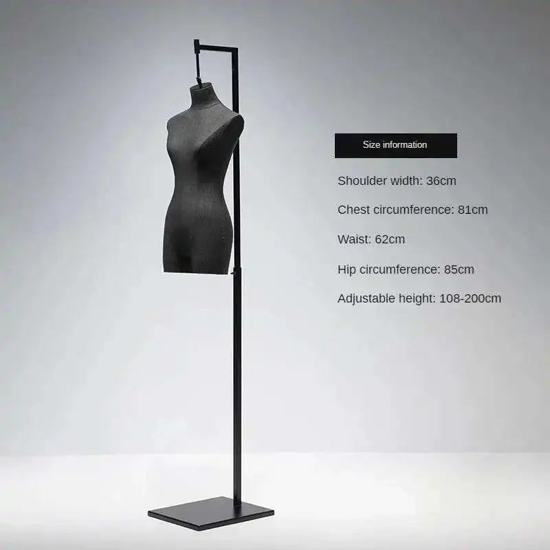Female half torso mannequin 24151
