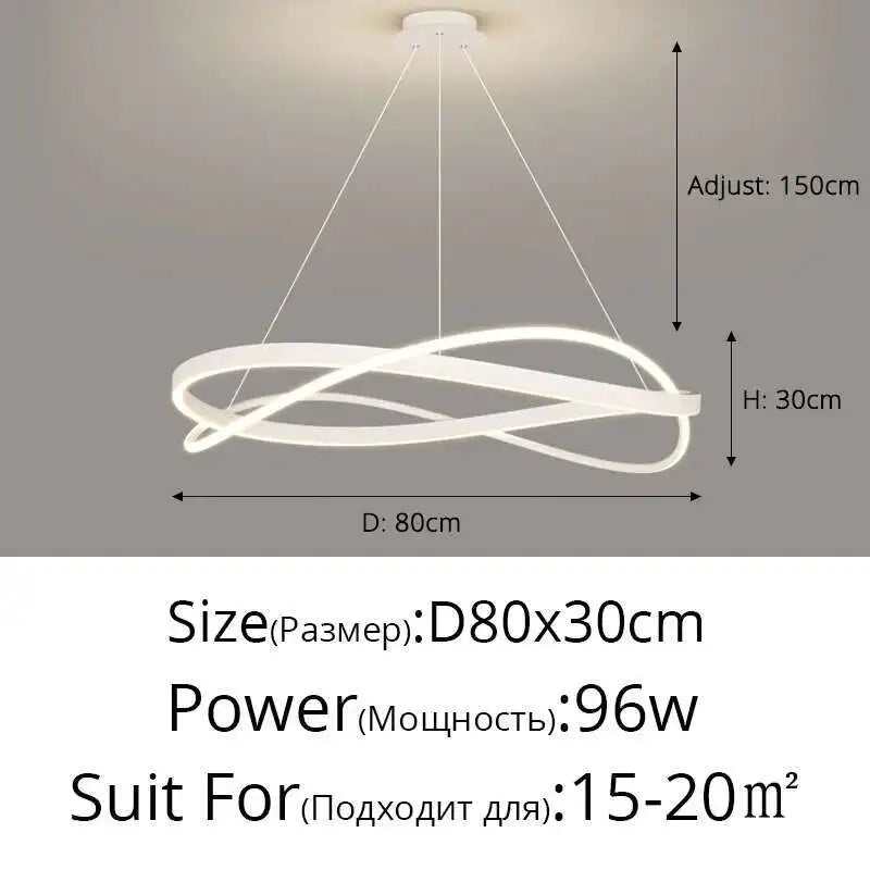 Moon motif LED pendant light 3406