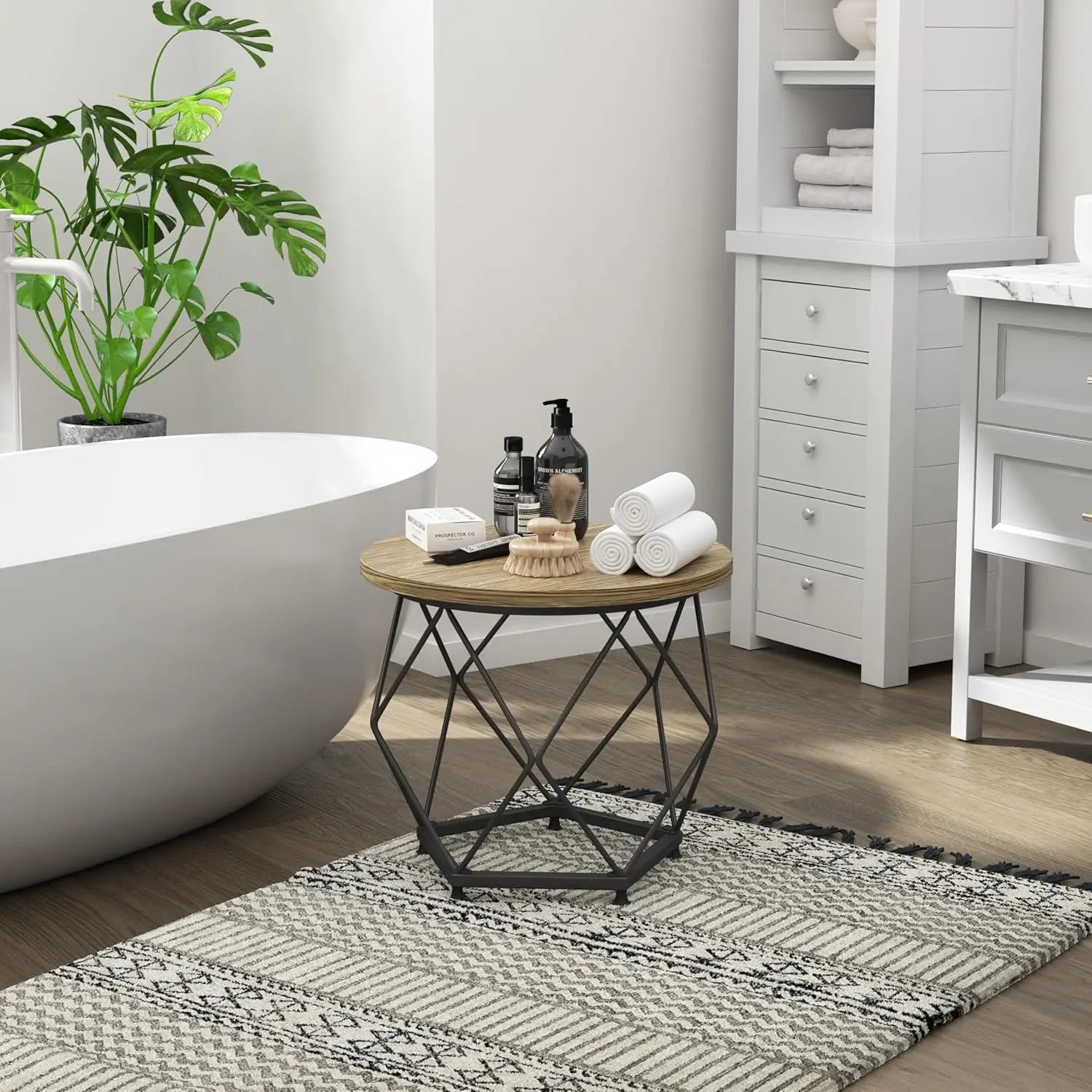 Small round modern coffee table 2710
