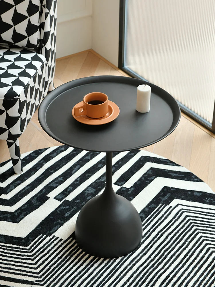 Modern and simple round sofa side coffee table 2701