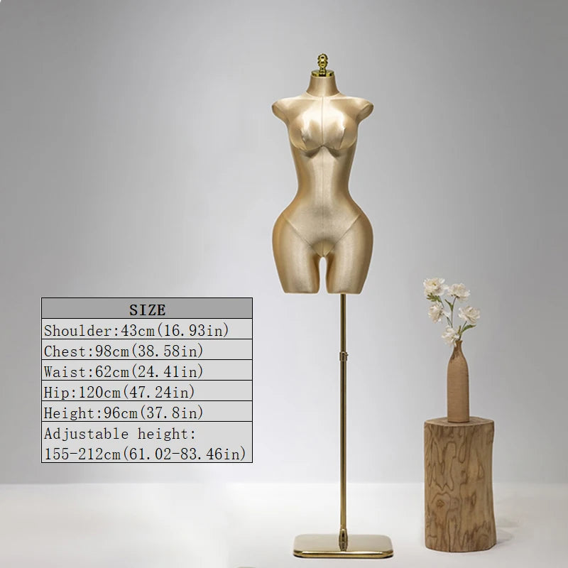 Plus size female torso mannequin 24146