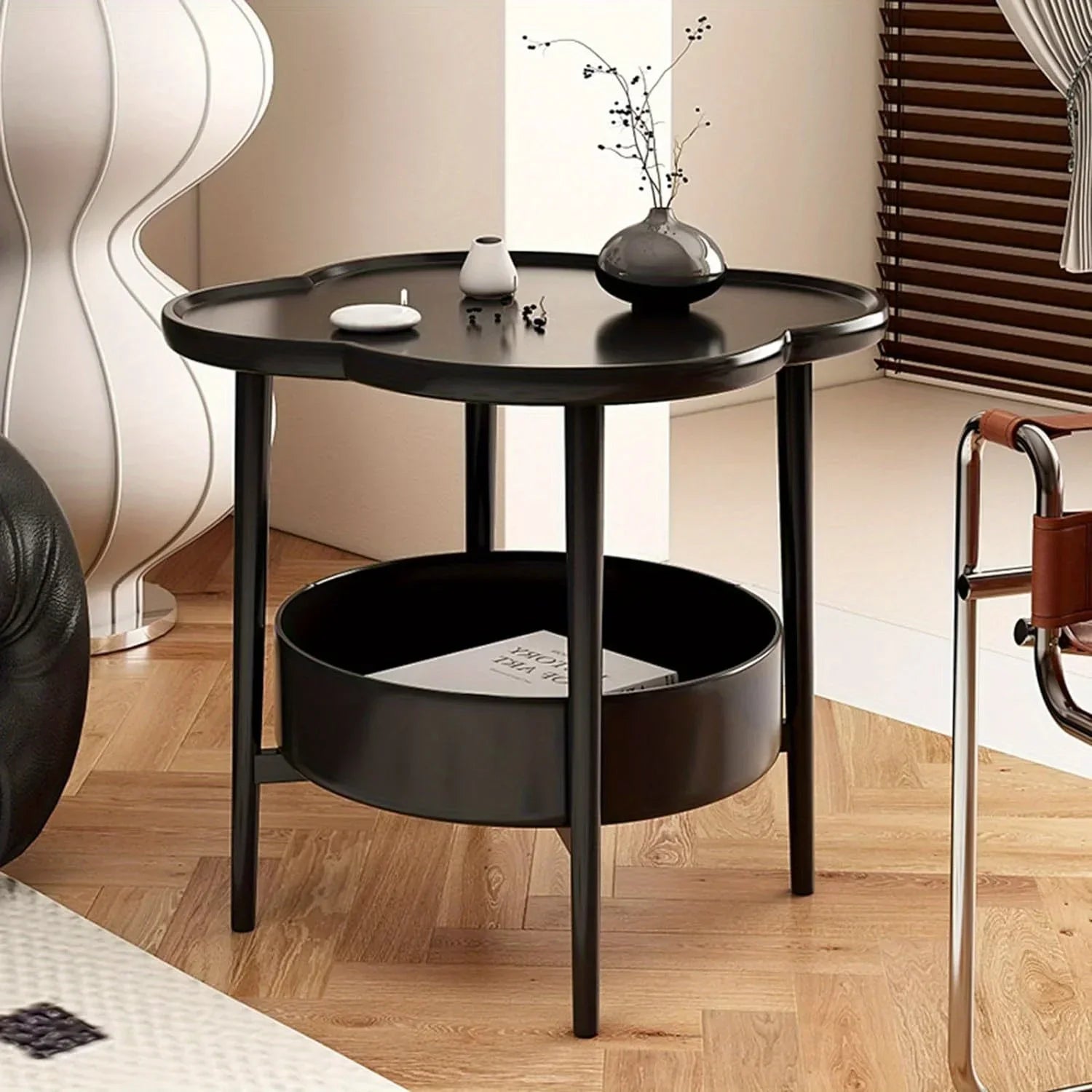 Modern Side Table Small Storage 2554
