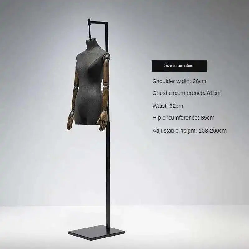 Female half torso mannequin 24151