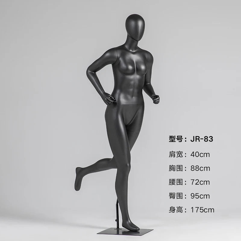 Muscle type running mannequin 24156
