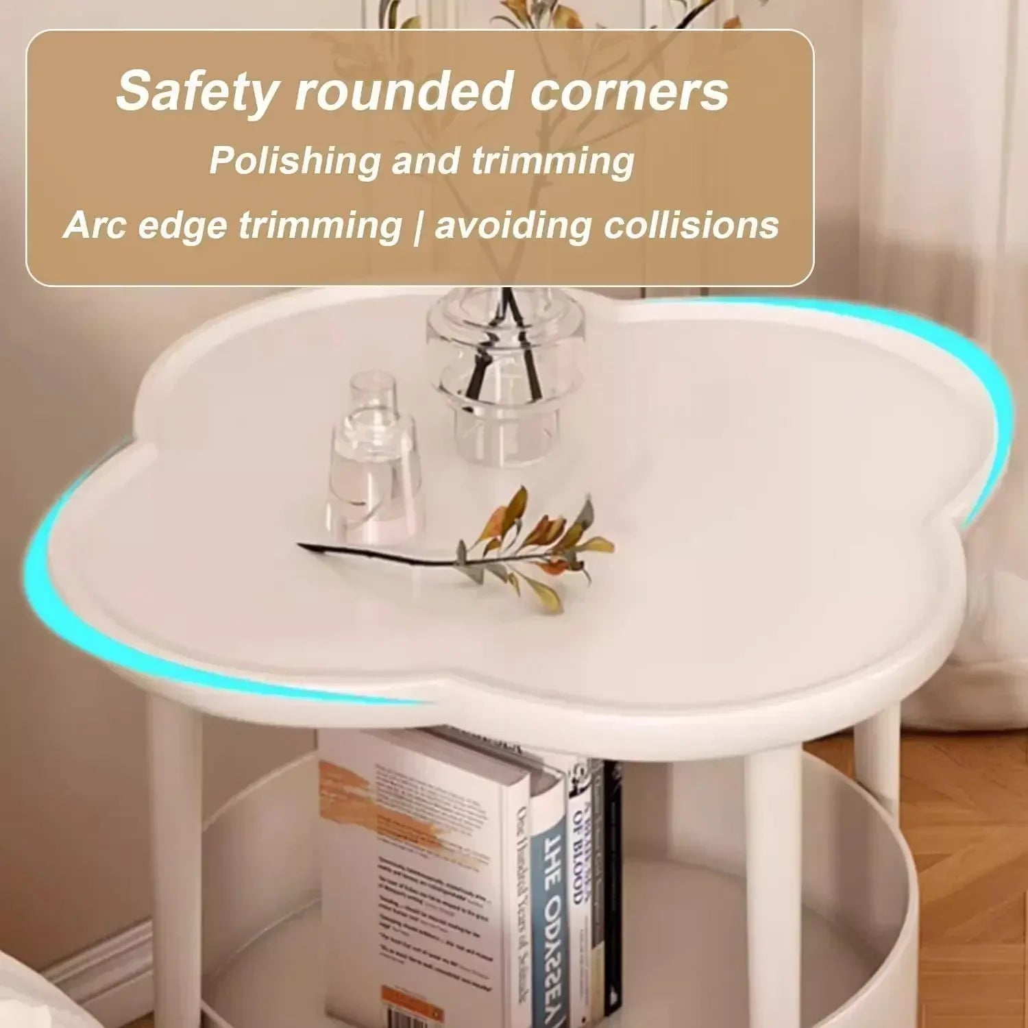 Modern Side Table Small Storage 2554