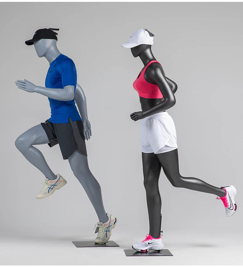 Muscle type running mannequin 24156