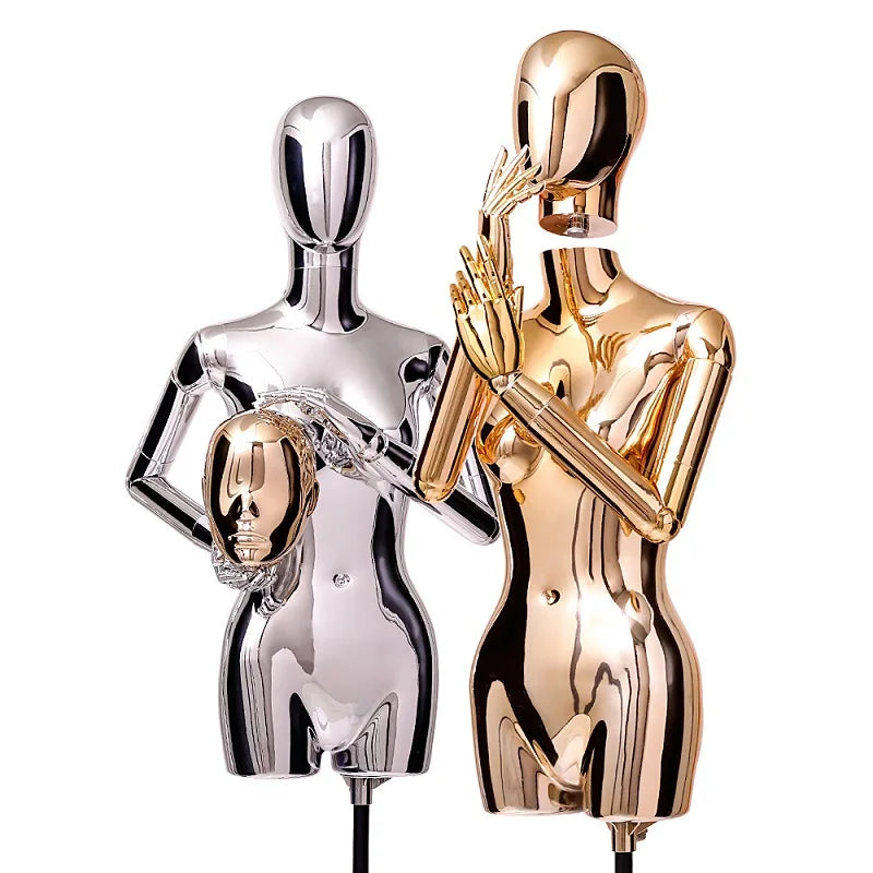 Gold & Silver Mannequin 24150
