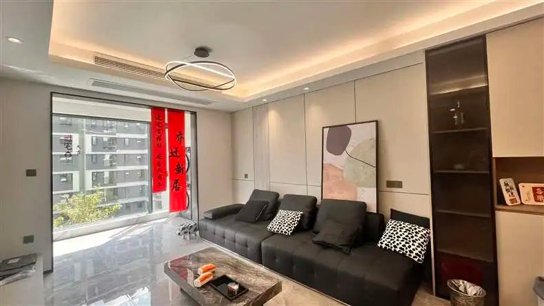 Moon motif LED pendant light 3406