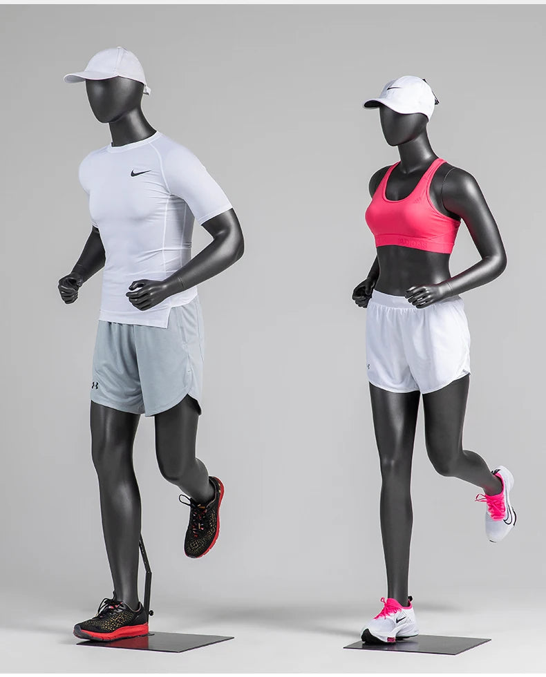 Muscle type running mannequin 24156