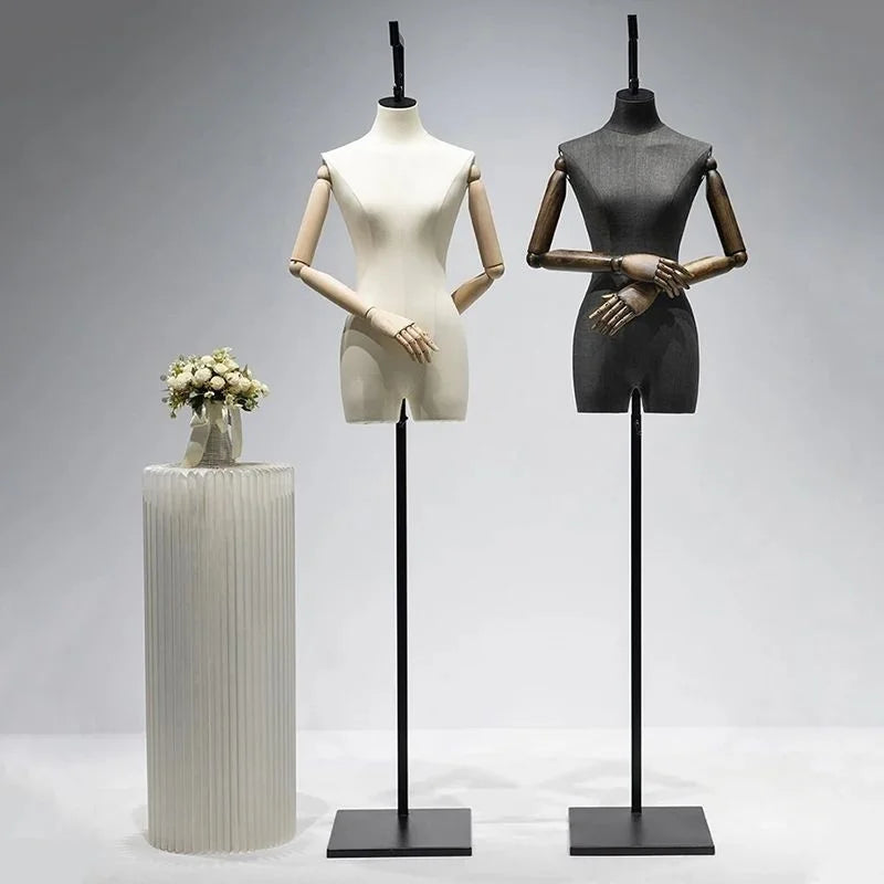 Female half torso mannequin 24151