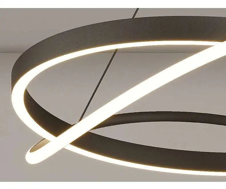 Moon motif LED pendant light 3406