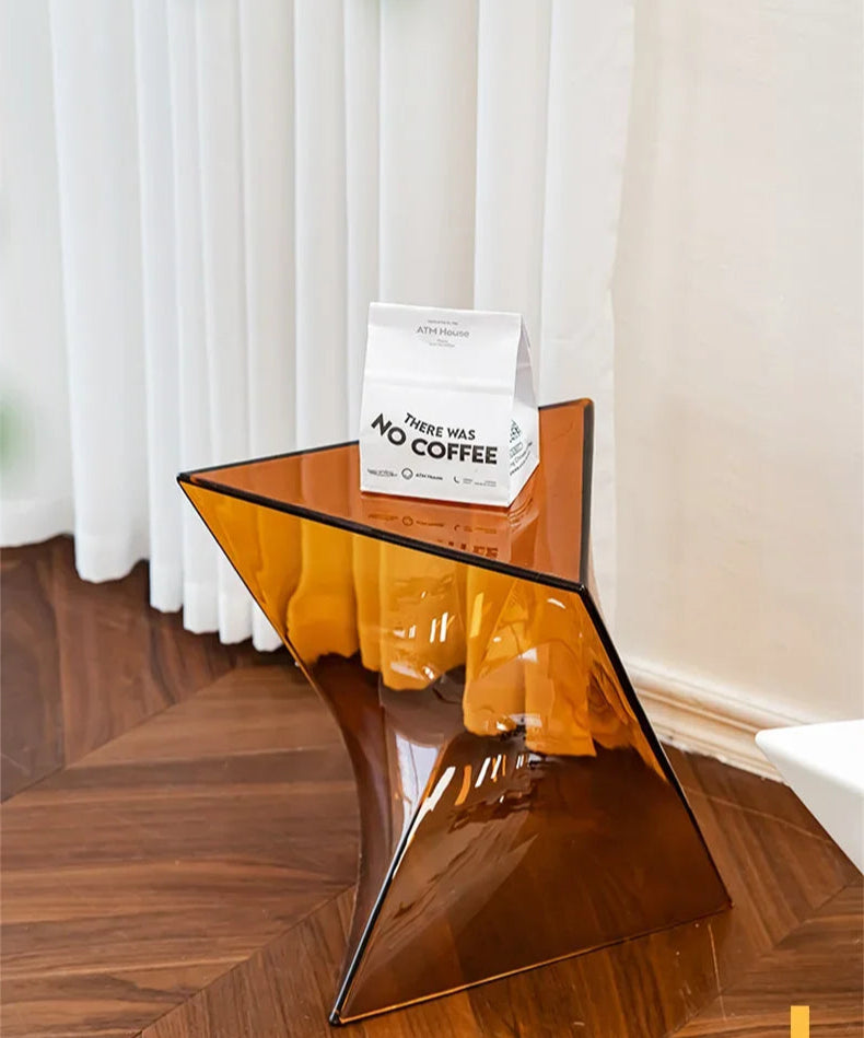 Acrylic living table, transparent 2502