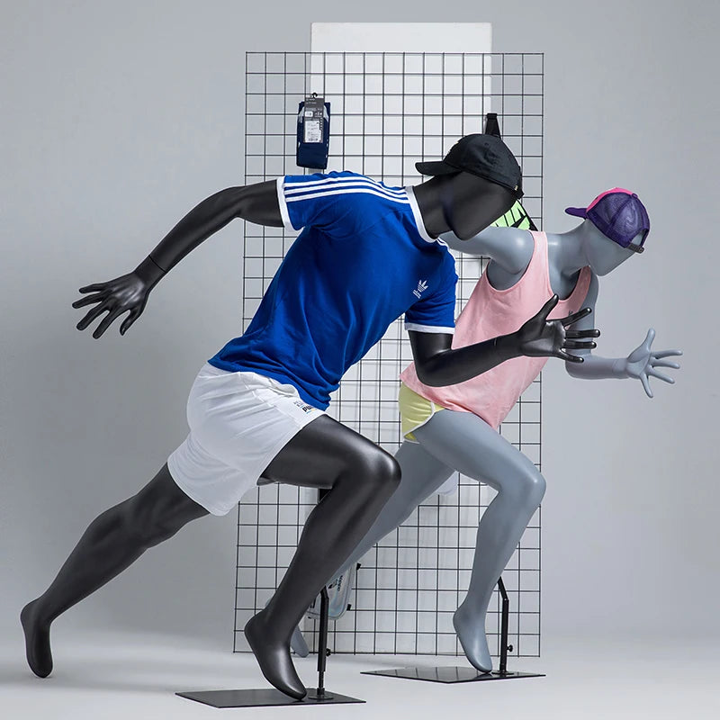 Muscle type running mannequin 24156