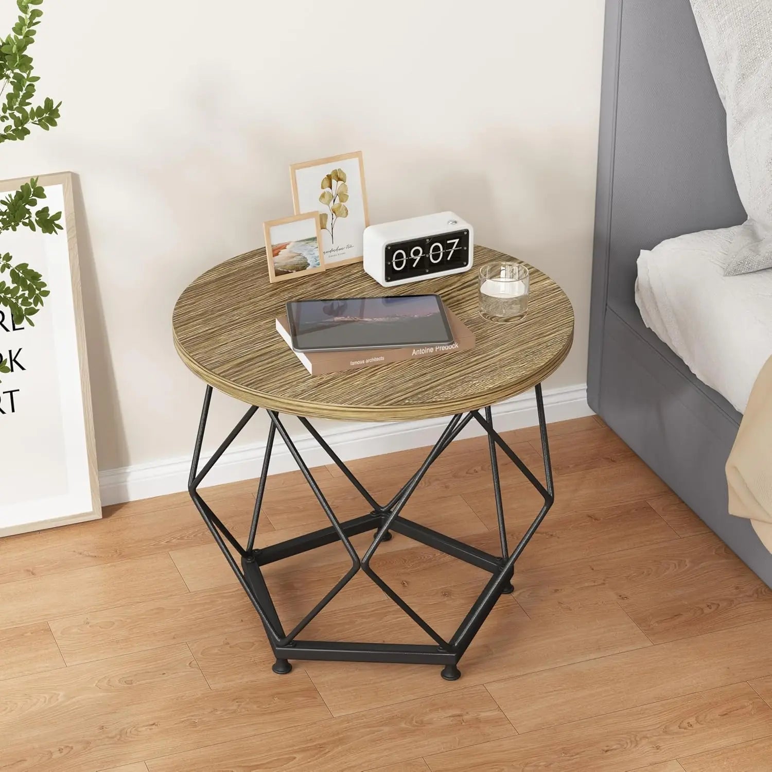 Small round modern coffee table 2710
