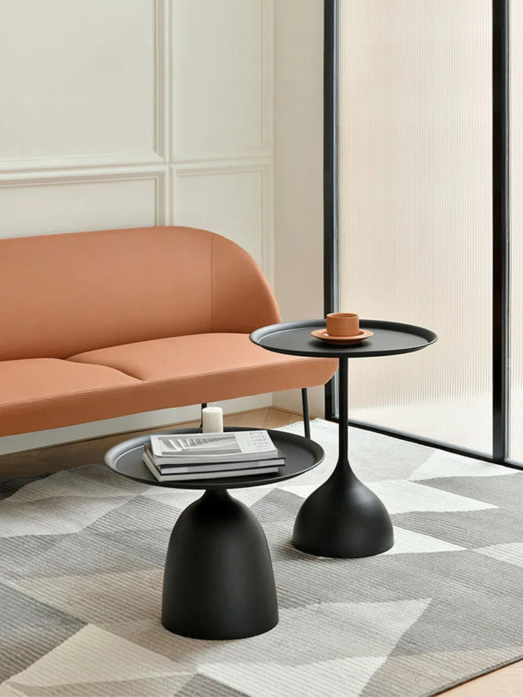 Modern and simple round sofa side coffee table 2701