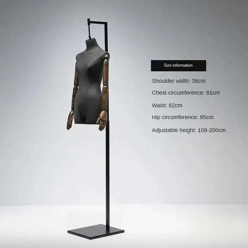 Female half torso mannequin 24151