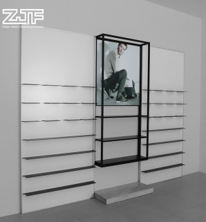 スリムな壁掛け棚 | 店舗ディスプレイ&インテリア