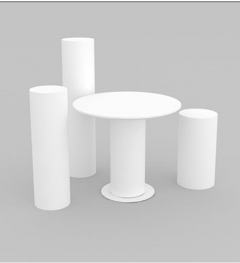 ファッションストア用の洗練された什器ディスプレイ