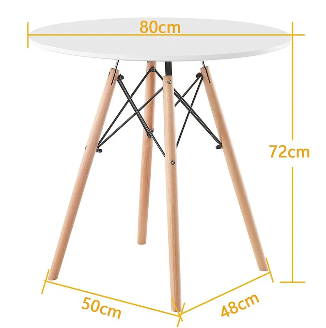 北欧風ラウンドテーブル | シンプル&モダンデザイン