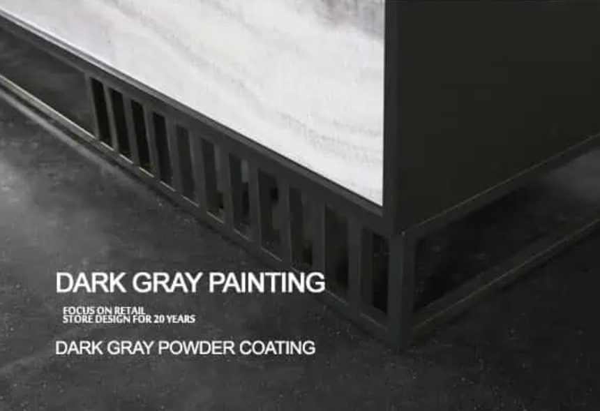 ユニークな大理石レセプションデスク | モダンなオフィス受付