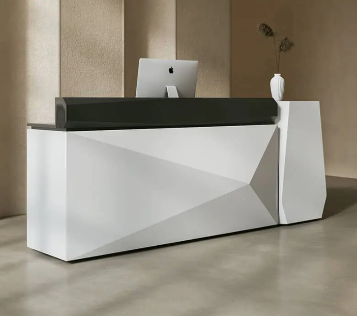 モダンな受付デスク | 幾何学的なデザイン