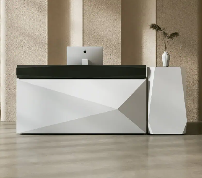 モダンな受付デスク | 幾何学的なデザイン